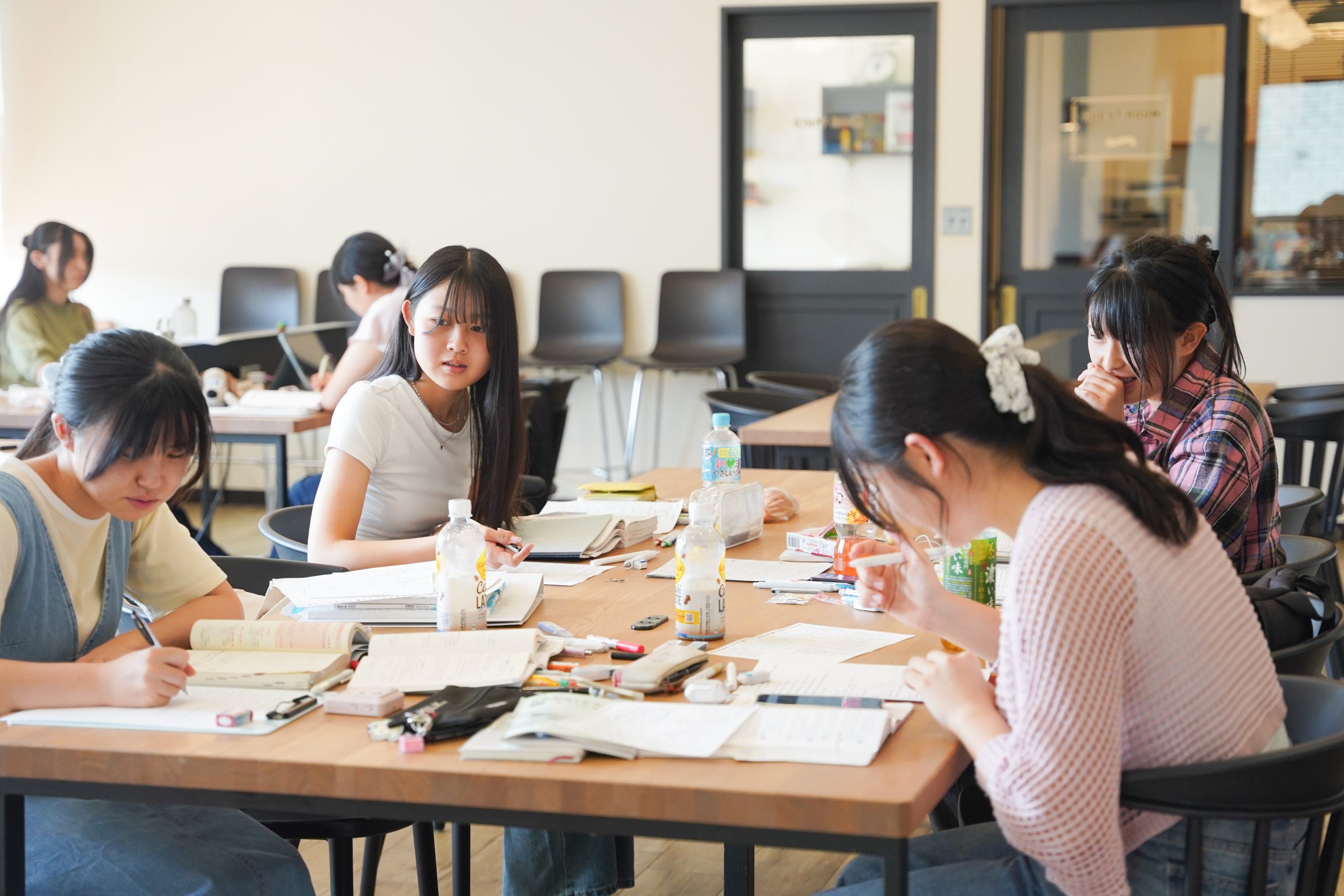 高校生が主体となって運営する自習室