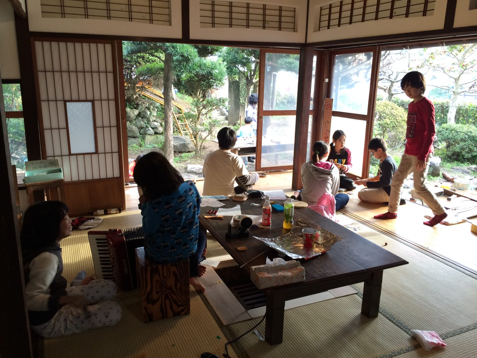 こどものたまり場かっちぇて（私設の児童館、おうちプレーパーク）